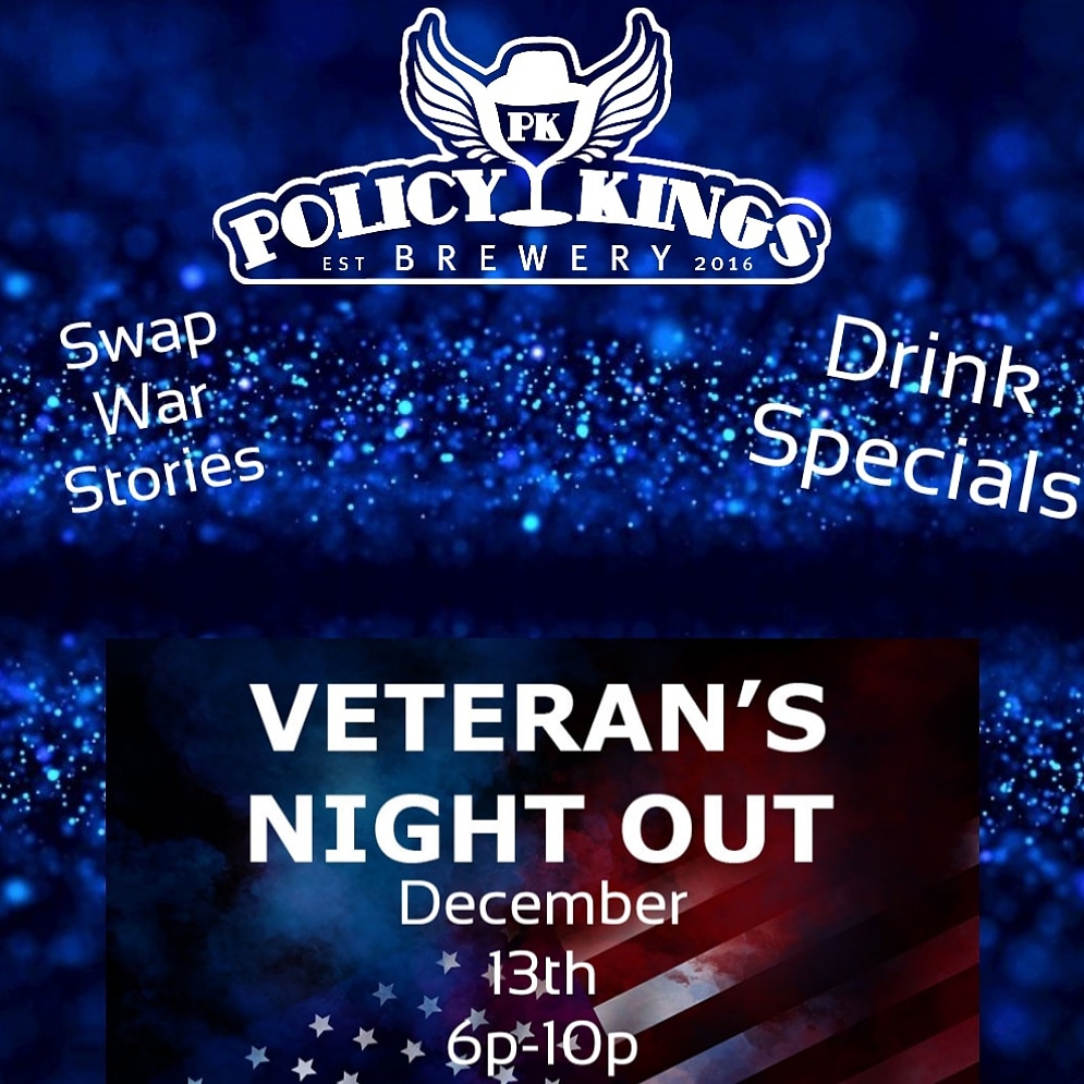 You are currently viewing VETERAN’S NIGHT OUT!!