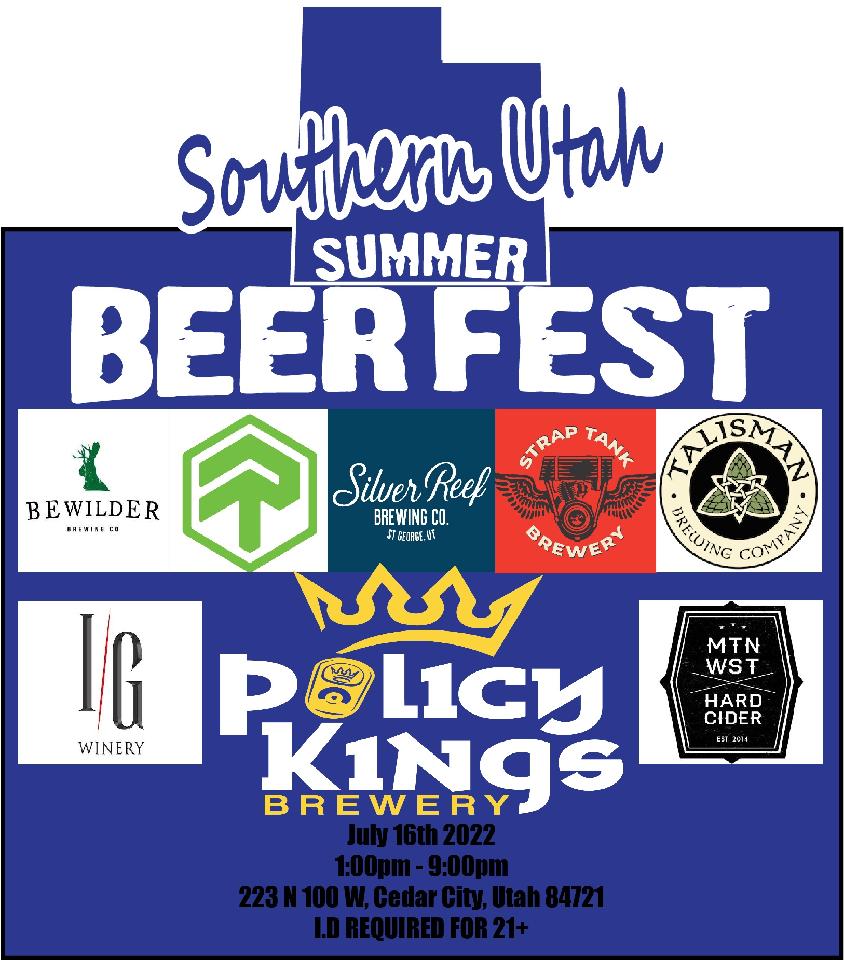 You are currently viewing SOUTHERN UTAH SUMMER BEERFEST